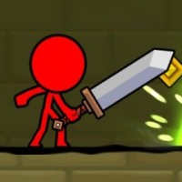 RED STICKMAN: FIGHTING STICK