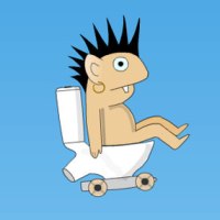 ROCKET TOILET